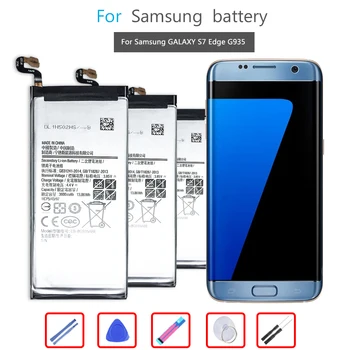 Samsung S7Edge Telefonu Pil EB-BG935ABE Samsung GALAXY S7 Kenar G9350 G935FD SM-G935F Otantik Pil 3600mAh