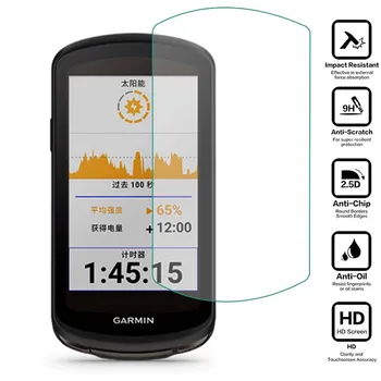 Sert Cam koruyucu film Garmin edge 1040 İçin (Güneş) 1030 (Artı) bisiklet GPS Bisiklet Bilgisayar Ekran Koruyucu Kapak Aksesuarları