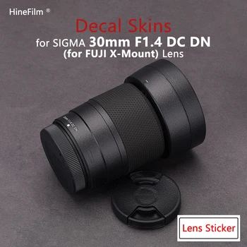 Sigma 30 1.4 Fuji Dağı Lens Premium çıkartma kaplama Sigma 30mm F1. 4 DC DN Çağdaş Koruyucu Anti-scratch Kapak şerit etiket