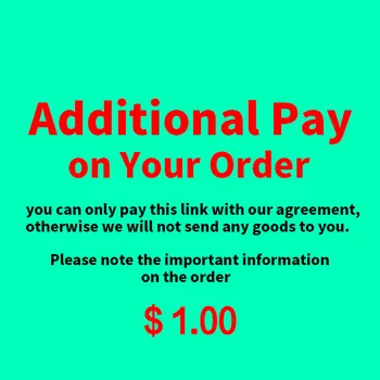 Siparişinizin Ek Ödemesi !   / Bu bağlantıyı yalnızca anlaşmamızla ödeyebilirsiniz, aksi takdirde size herhangi bir mal göndermeyeceğiz!