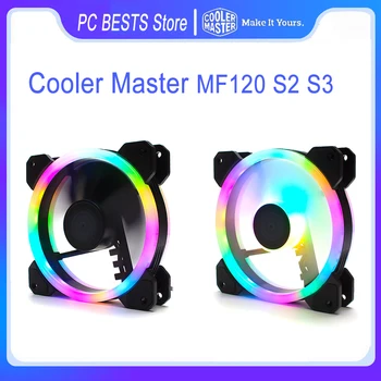 Soğutucu Ana MF120 S2 S3 120MM CPU Soğutucu Fan 5V 3Pin Adreslenebilir ARGB Sıvı Radyatör Yedek fanlar