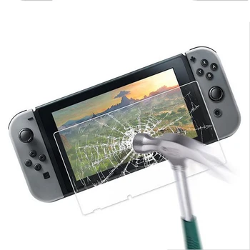 Temperli cam HD Ekran koruyucu film Ultra Net Yüzey Koruma Nintendo Anahtarı NS Konsolu Koruyucu Kapak Cilt
