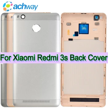 Test Yeni Kapak Xiaomi Redmi 3S İçin Pil Kapağı Arka Kapı Arka Konut Case Değiştirme Redmi 3s İçin Arka Pil Kapağı