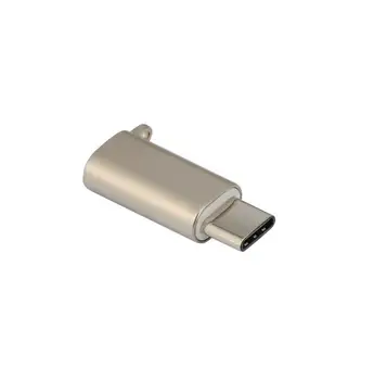 Toka ile Yıldırım Dişi USB 3.1 Tip C Erkek Sync Veri Konektörü Dönüştürücü şarj adaptörü iPhone Xiaomi 6 İçin