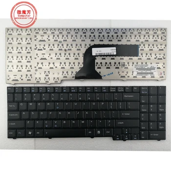 UI Asus M50 F7 G70 M50V X57 M70 G71 G2 G1P Değiştirin laptop klavye İngilizce Siyah Yeni