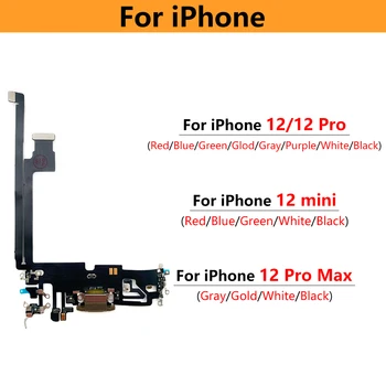 USB Şarj Portu Bağlayıcı Dock Şarj Flex Kablo İphone 12 Pro Max / iPhone 12 mini Yedek