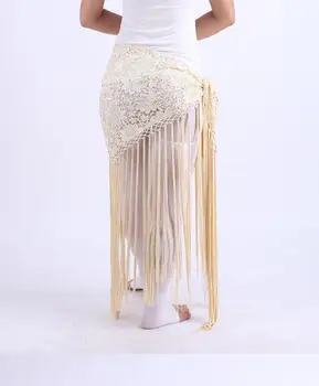 Ucuz Oryantal Dans Elbise Kadın Giyim Uzun Saçak El Tığ Üçgen Kemer Oryantal Dans cıngıllı şal Sequins