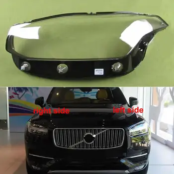 Volvo için XC90 2015-2022 Ön Far Kapağı Abajur Kafa Lambaları Far Kabuk Pleksiglas Yerine Orijinal Lens