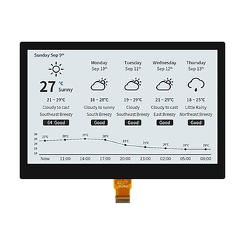 Waveshare Elektronik Mürekkep Ekran 7.5 İnç E-kağıt Tam Fit Ekran Küresel Yenileme Siyah Ve Beyaz İki Renkli E-mürekkep Mürekkep Ekran