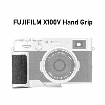 YC Soğan Fujifilm X100V Kolu Başparmak Kavrama Kamera Kiti Hızlı Bırakma L Plaka El Kavrama Deri Doku L Braketi Kafes Kiti