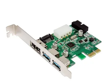 eSATA Üzerinden Güç eSATAp II ve USB 3.0 USB3. 0-PCI-E PCI ekspres kart w / Anakart 20 pinli Konnektör