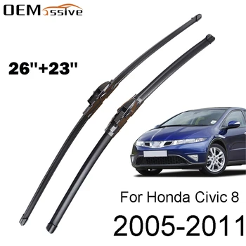 Ön Cam cam sileceği bıçak seti Honda Civic İçin 8 MK 8 Avrupa 2011 2010 2009 2008 2007 2006 2005