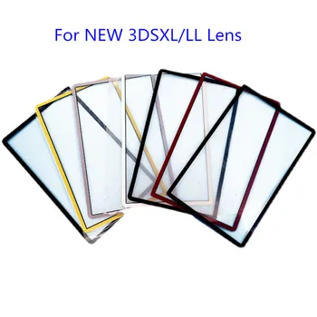 Ücretsiz kargo Üst Ekran Çerçevesi Lens kapağı LCD Ekran Koruyucu İçin Uyumlu Nintendo Yeni 3DS XL LL 2DS Yeni 3DS Plastik lens